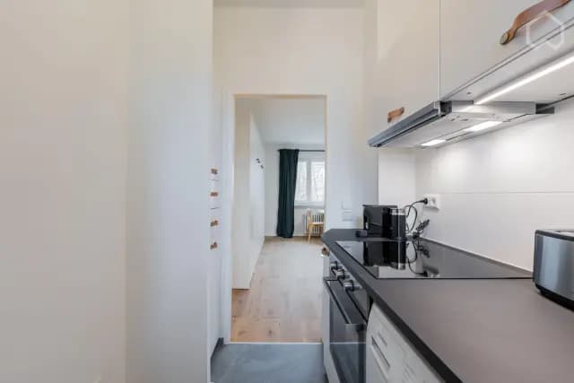 Bright loft in quiet street