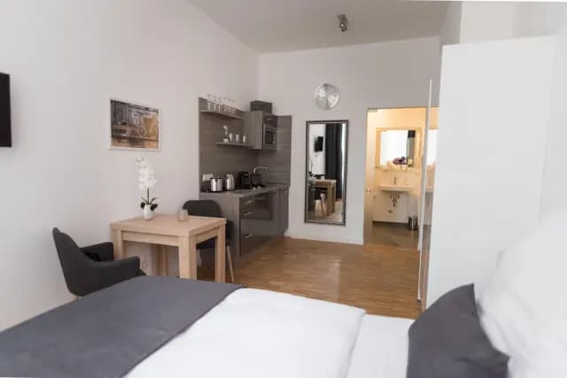 Modern studio located directly at Rosenthaler Platz in Berlin Mitte