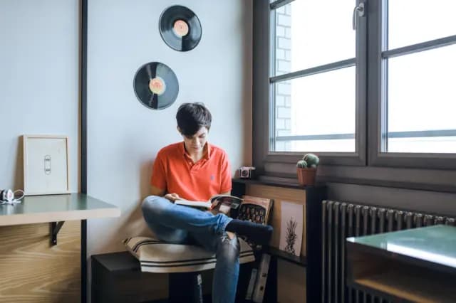 Homely studio in a nice student residence in Friedrichshain