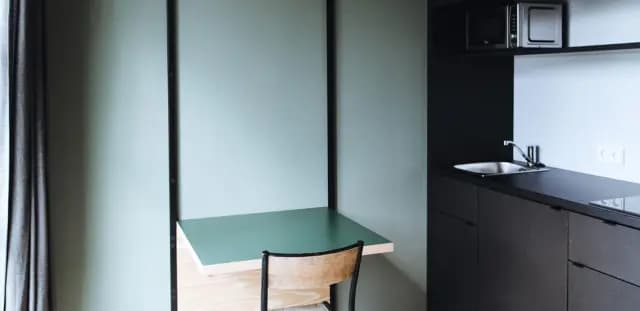 Fantastic studio in a student residence in Friedrichshain