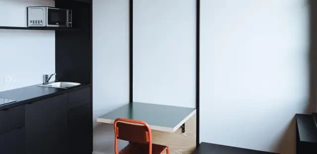 Comfortable studio in a student residence in Friedrichshain