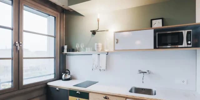 Fantastic studio in a cool residence near Frankfurter Tor