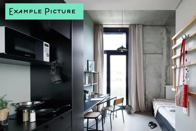 Comfortable studio in a residence in Berlin