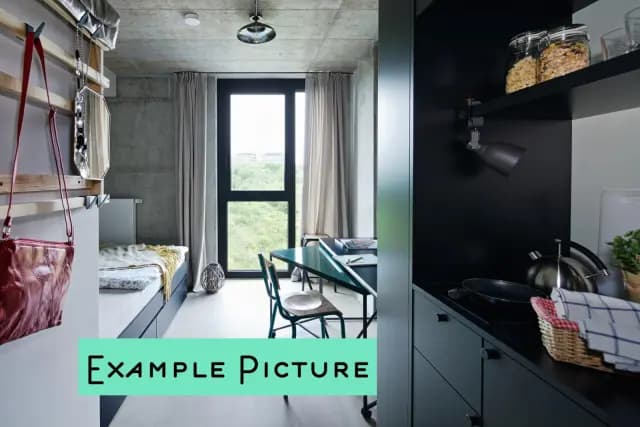 Charming studio in a residence in Berlin