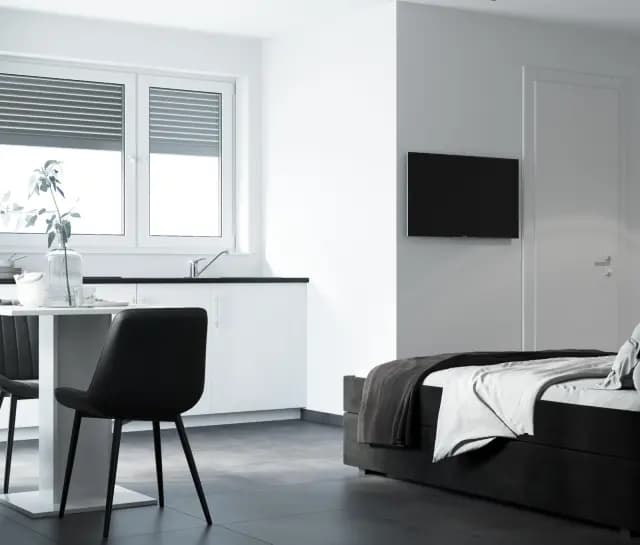 Premium studio in a residence, in Offenbach
