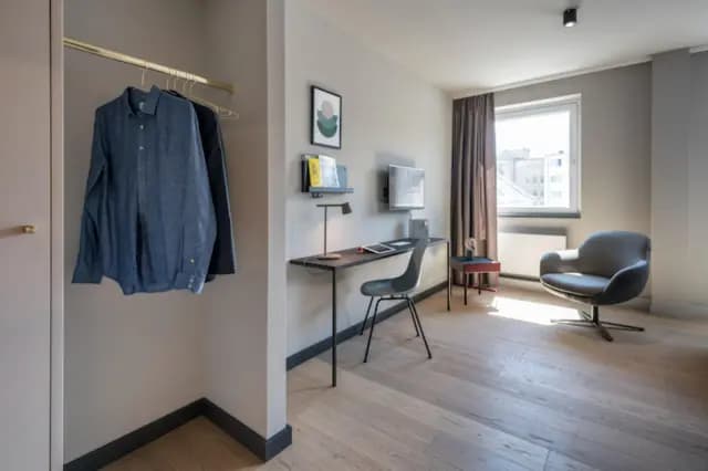 Appealing studio in a residence, in Bahnhofsviertel