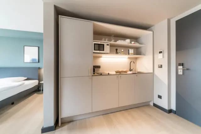 Appealing studio in a residence, in Bahnhofsviertel