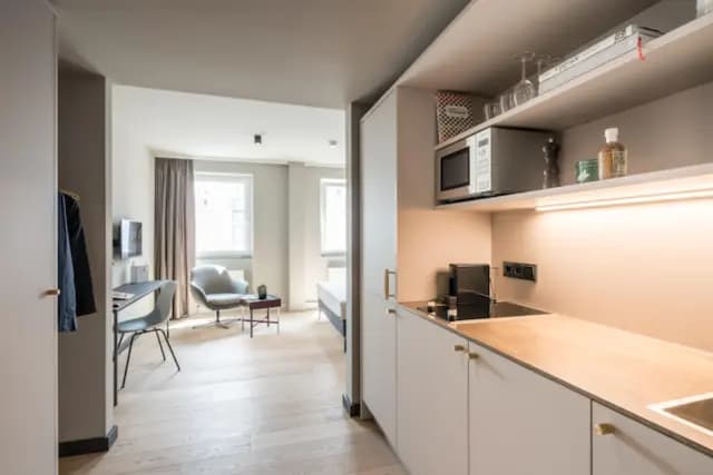 Appealing studio in a residence, in Bahnhofsviertel