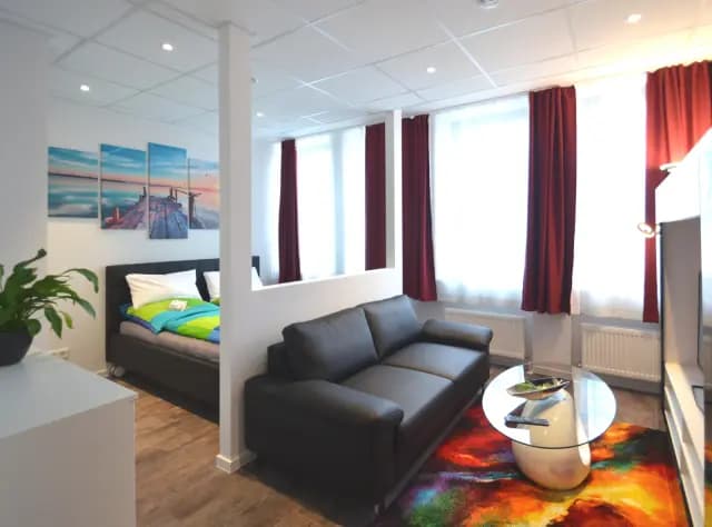 Stylish studio in a student residence, in the Niederrad area