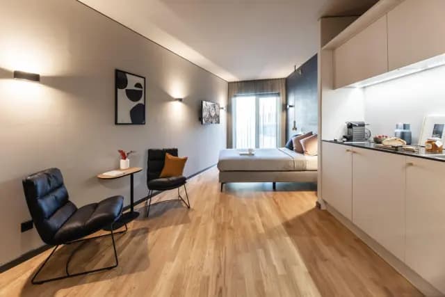 Alluring studio in a residence, in Flughafen