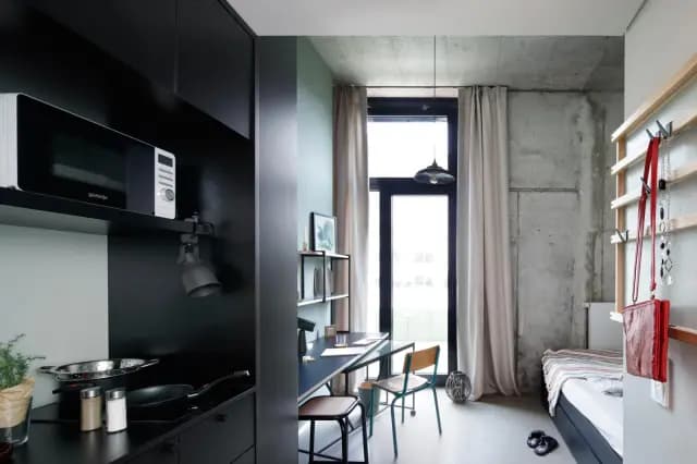 Welcoming studio next to the Riedberg campus of Goethe University