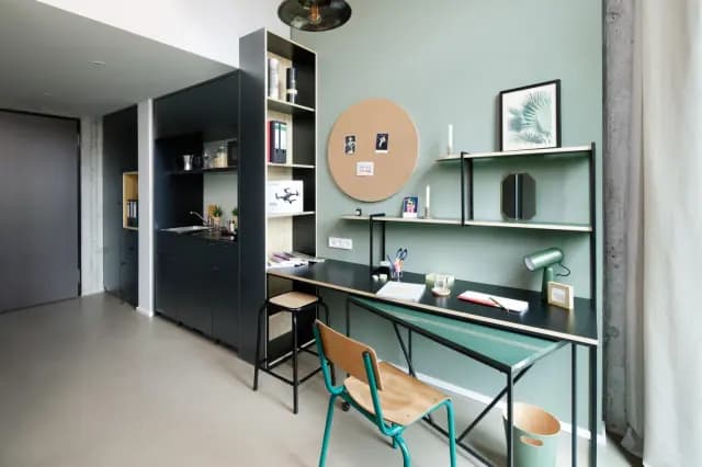 Welcoming studio next to the Riedberg campus of Goethe University
