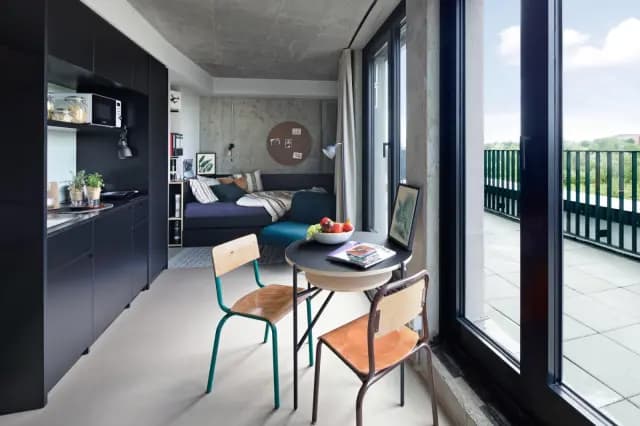 Snug studio in Frankfurt-Riedberg