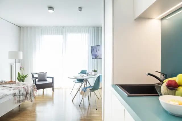 Modern studio apartment close to Olympiapark