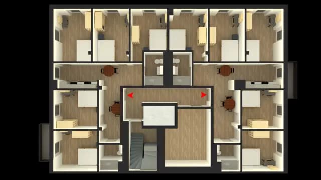 Zimmer in der Mullerstrasse A