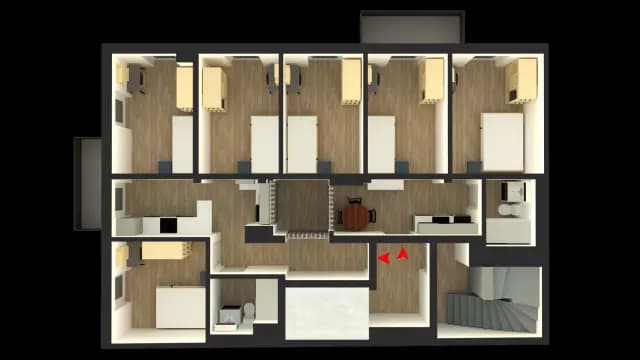 Zimmer in der Mullerstrasse A