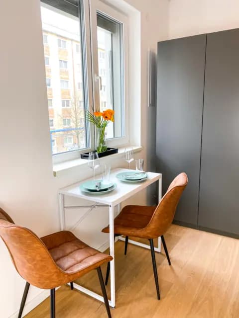 Lovely studio with a balcony in Friedrichshain