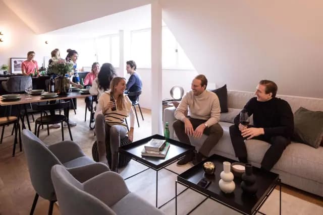 Room in penthouse co-living