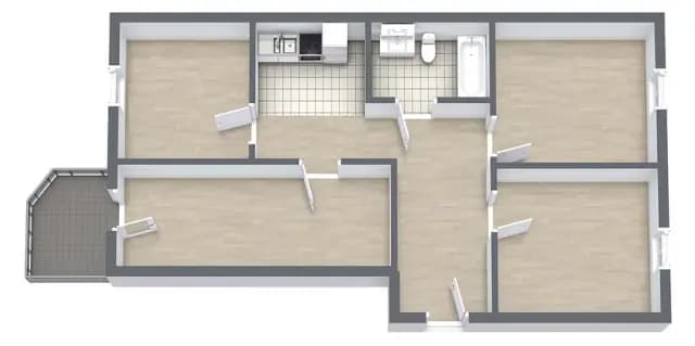 Zimmer in der Stromstrasse