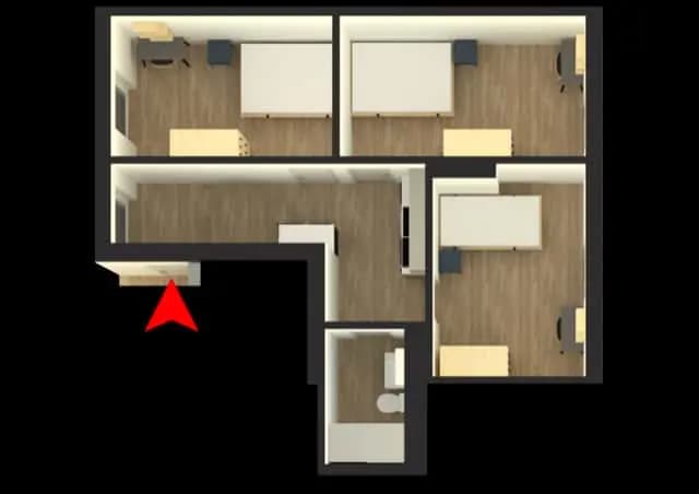 Zimmer in der Mullerstrasse A