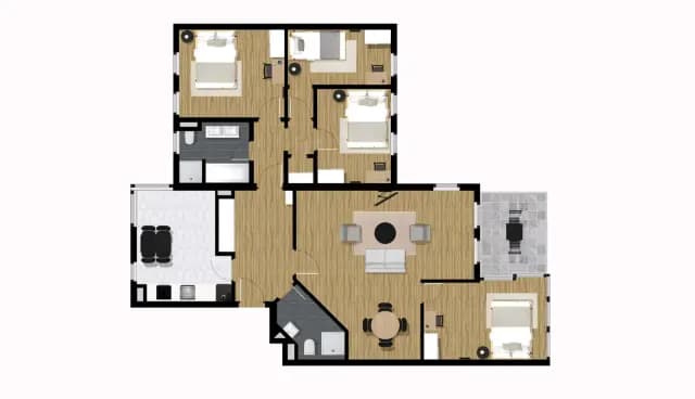 Zimmer in der Kluberstrasse -