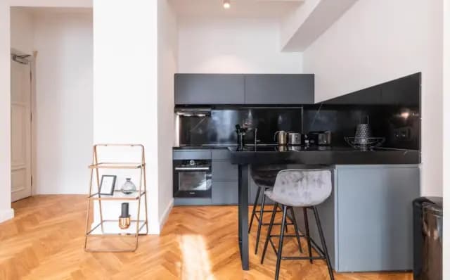 Classy studio in the vicinity of public park and the Spree River