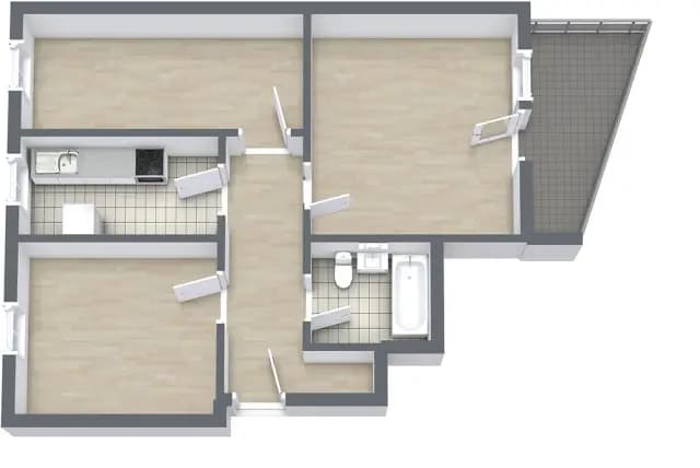 Zimmer in der Birkerstrasse