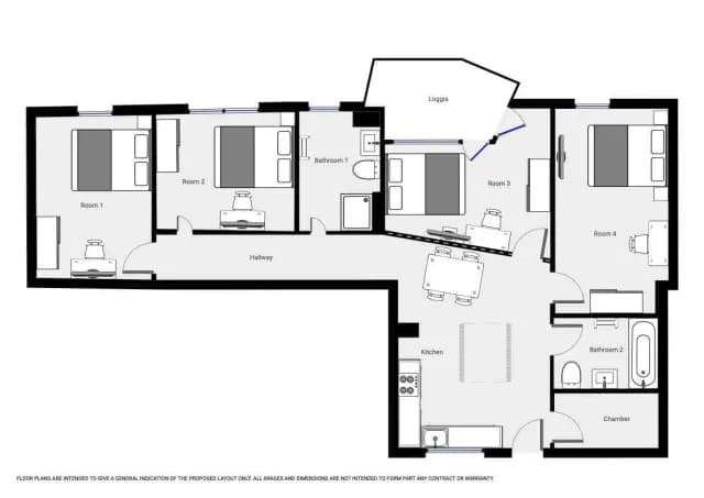 Zimmer in der Tubinger Strasse