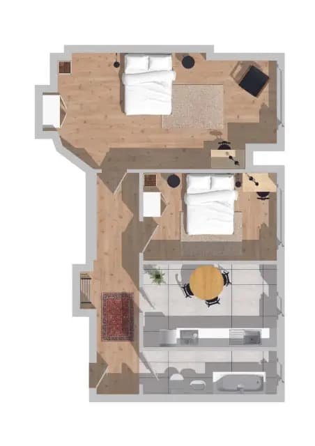 Zimmer in der Innstrasse
