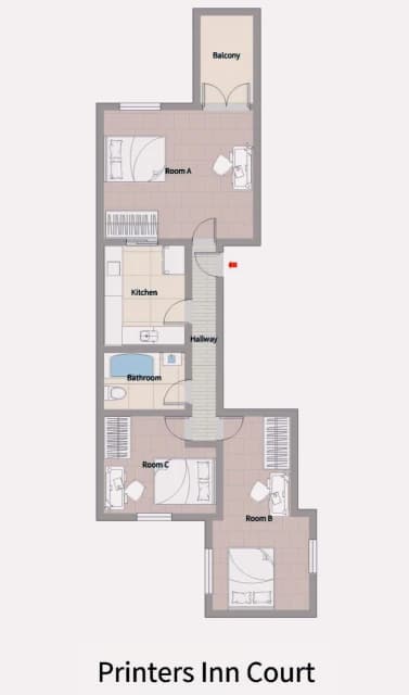 3 Bed / 1 Bath