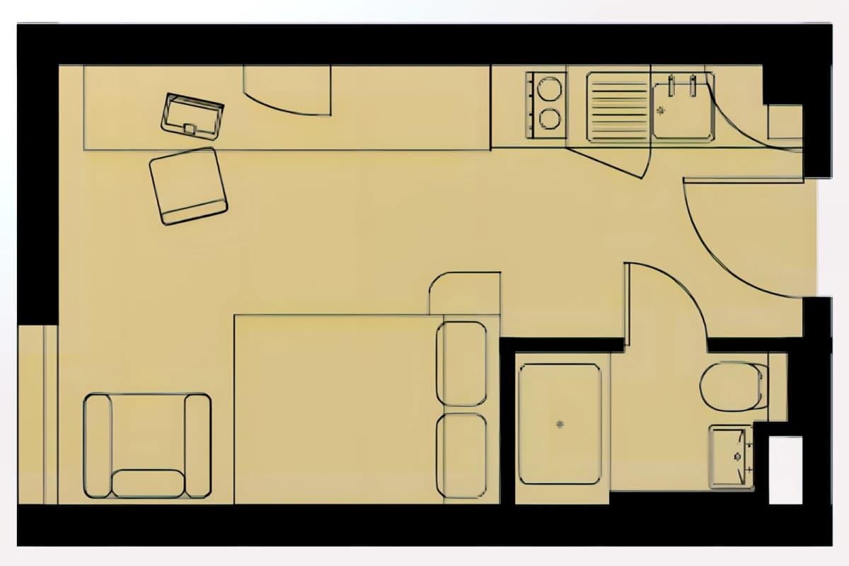 Lit South Bank Residence image