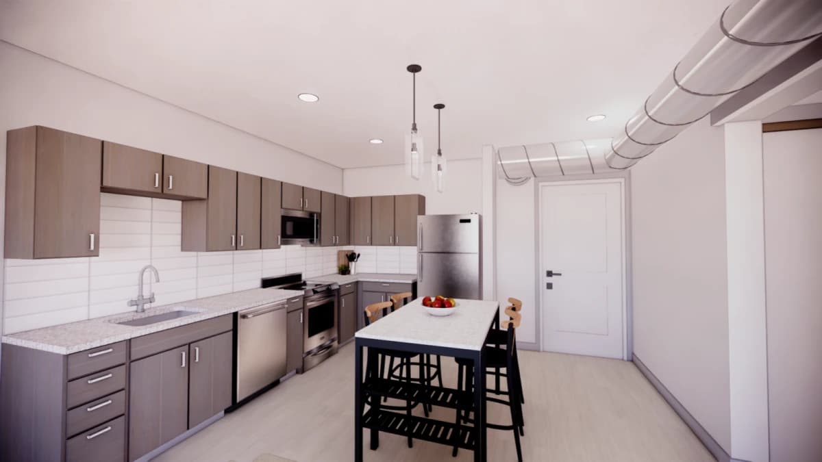 3 Bedroom / 2 Bathroom 3E
