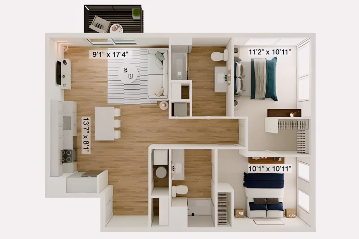 North Shore Flats image