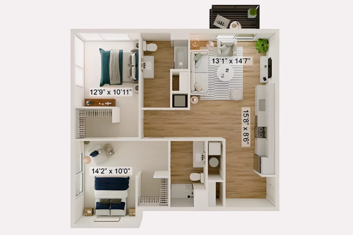 North Shore Flats image
