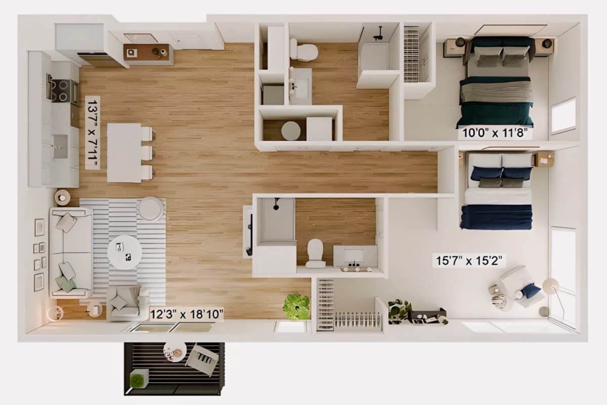 North Shore Flats image