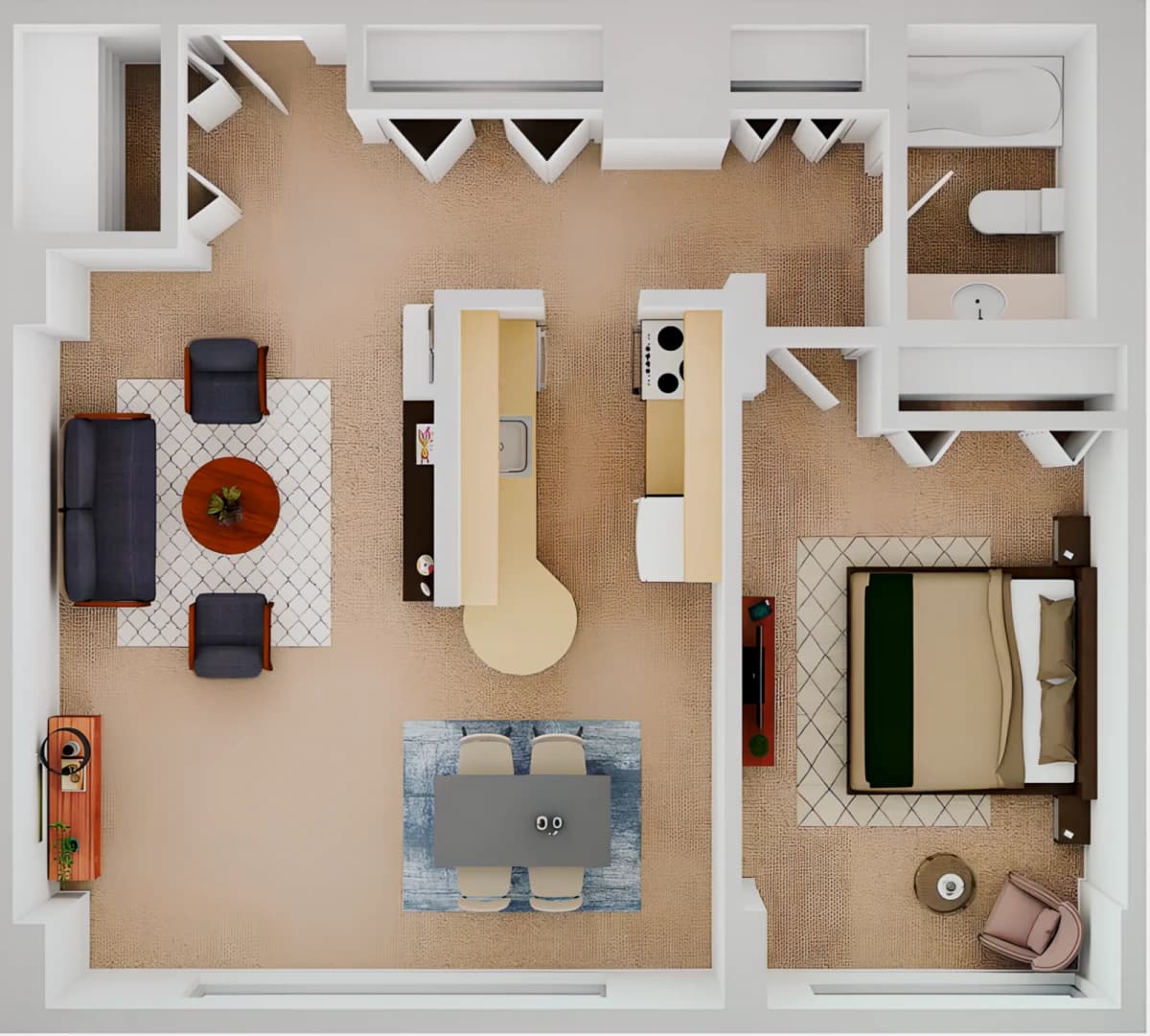 1 Bedroom