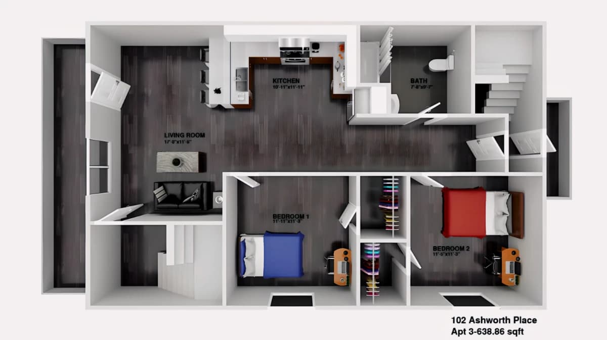 102 Ashworth Pl Apartment 3 image