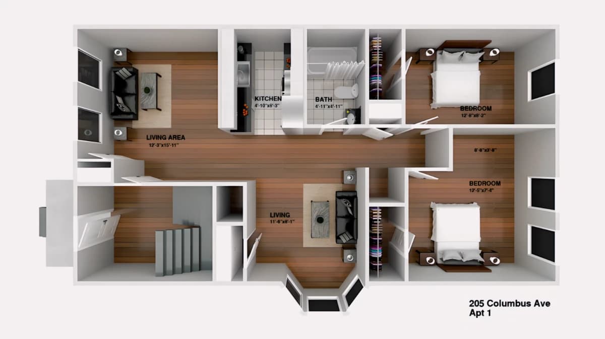 205 Columbus Ave Apartment 1 image