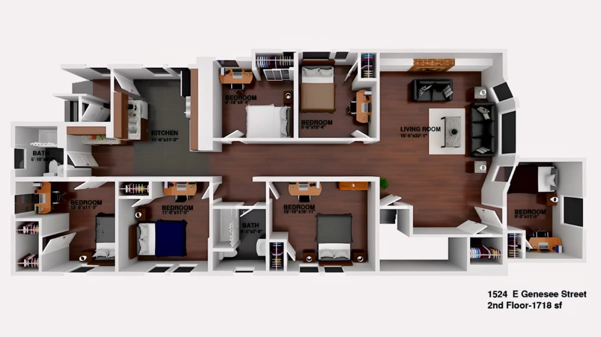 1524 East Genesee St Apartment 2 image