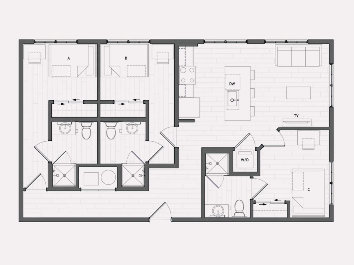 HERE Tuscaloosa Student Apartments image