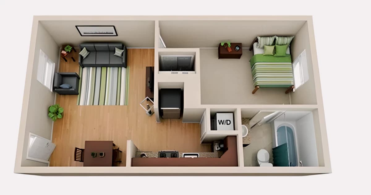 U Lake Apartment image