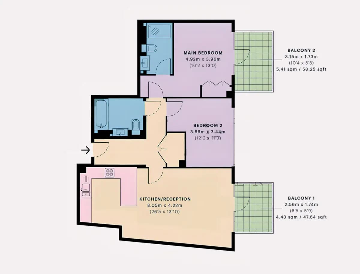 RL-Admiralty House, Vaughan Way, E1W