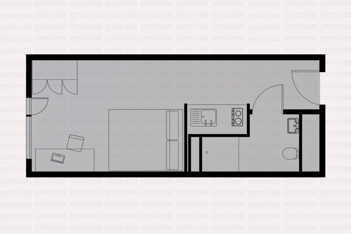 Lit White City Residence image