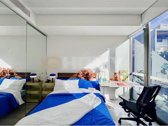 2 bed 2 bath-single room