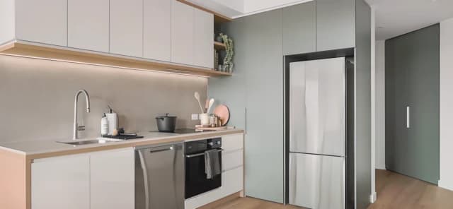 1 Bed 1 Bath with Study - Unfurnished