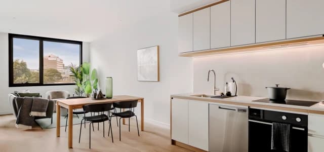 1 Bed 1 Bath with Study - Unfurnished