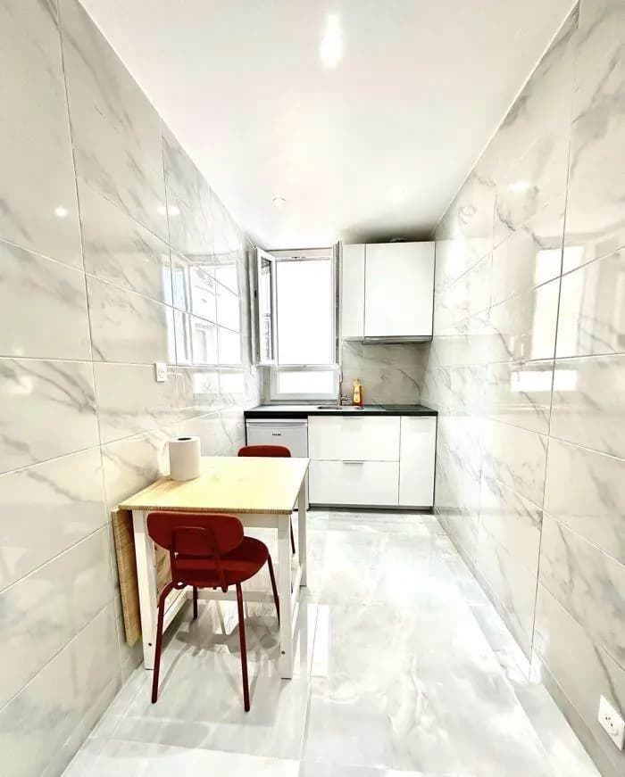 PARIS 19e·25m²·F1·Studio·With furniture