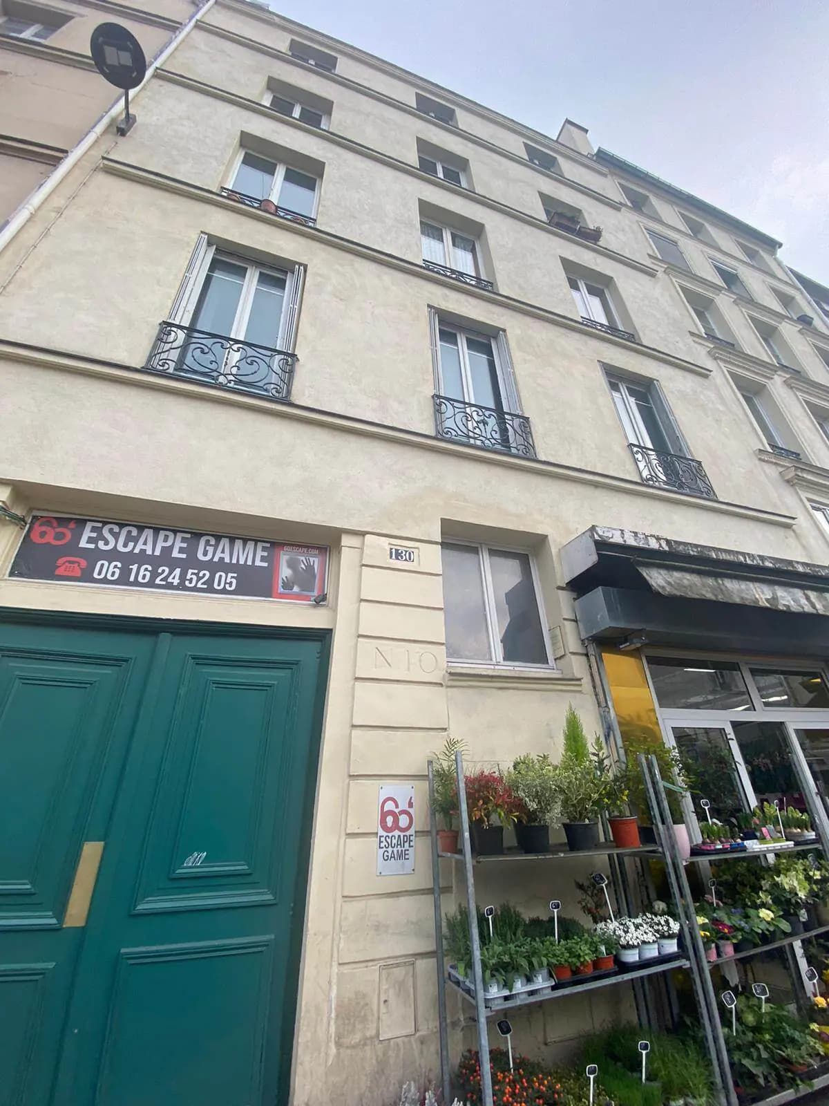 PARIS 10e·17.5m²·F1·Studio·With furniture