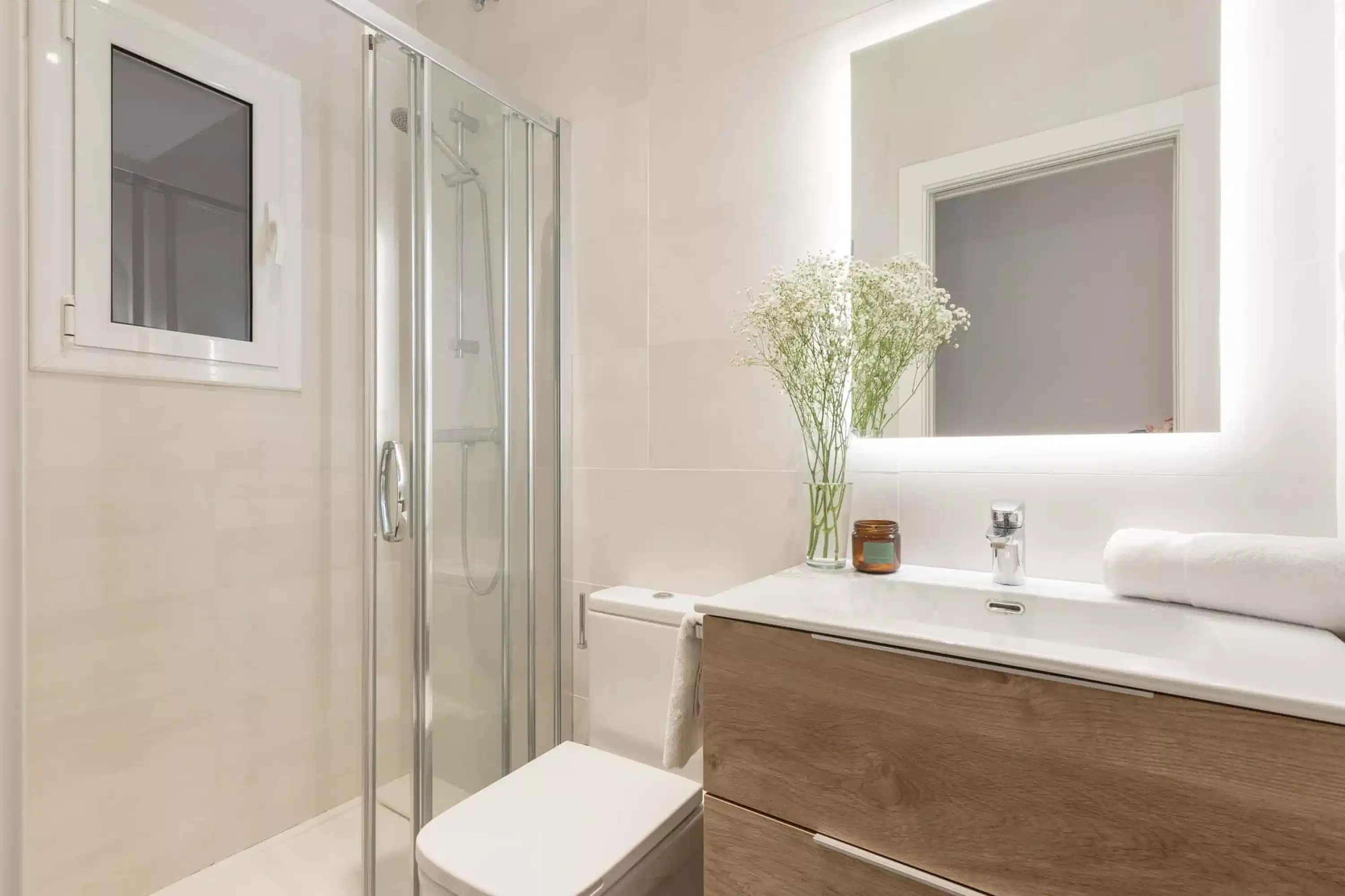 #172015: 1 Bedroom 1 Bathroom (Carrer De Sants) - Bathroom