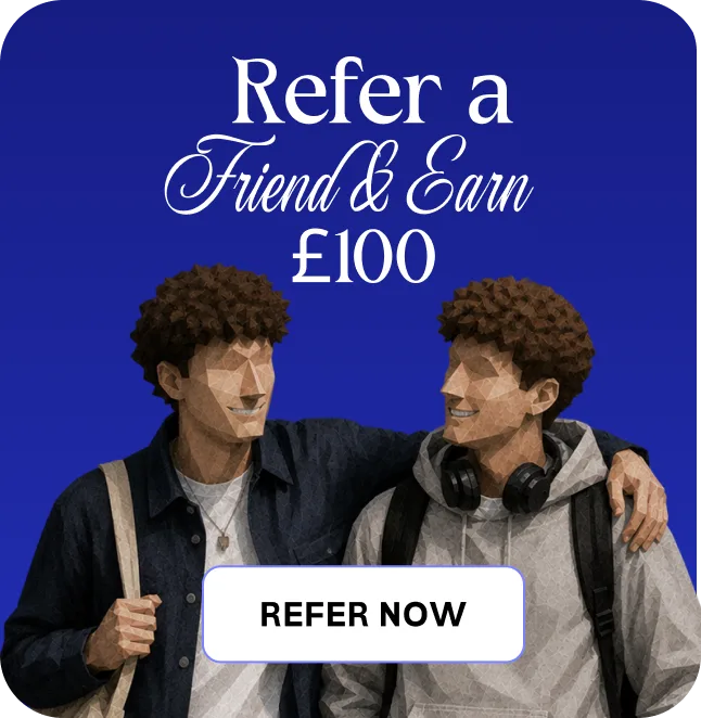 Get up to £50 cashback on your booking